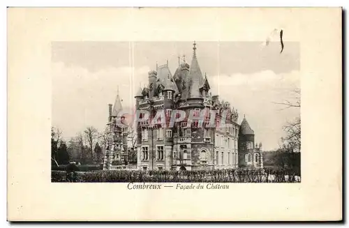 Combreux Cartes postales Facade du chateau