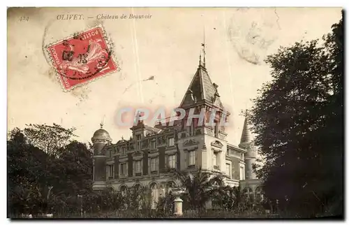 Olivet Cartes postales Chateau de Beauvoir