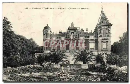 Environs d&#39Orleans Olivet Cartes postales Chateau de Beauvoir