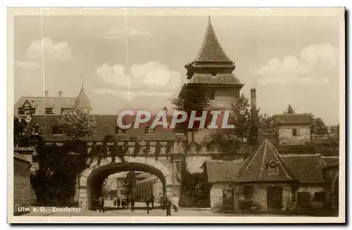 Cartes postales Ulm Zundeltor