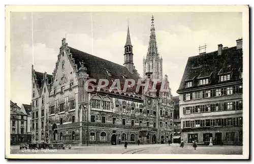 Cartes postales Ulm Rathaus