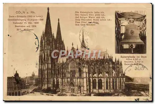 Cartes postales Coln Dom