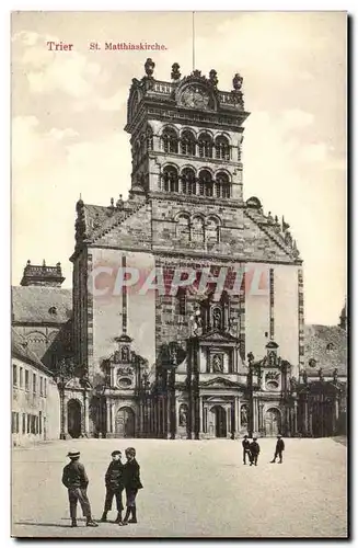 Cartes postales Trier St mattiaskirche