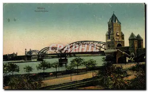 Cartes postales Mainz Kariserbrucke