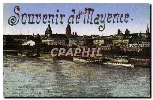 Cartes postales Mainz Souvenir de Mayence