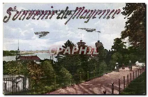 Cartes postales Mainz Souvenir de Mayence