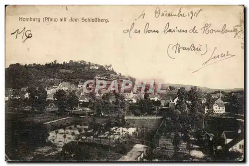 Cartes postales Homburg Mit dem Schlossberg