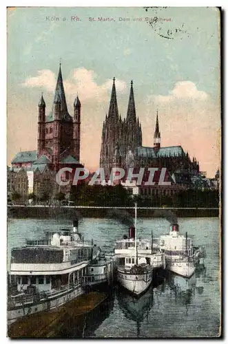 Cartes postales Koln St Martin Dom