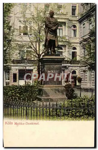 Cartes postales Koln Moltke Denkmal