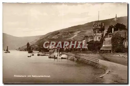 Cartes postales Rudeshelm mit Nationaldenkmal