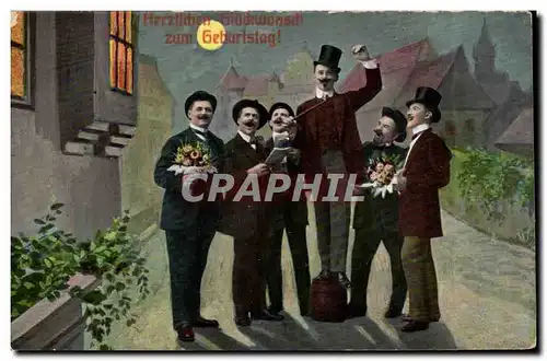 Cartes postales Herizilchen Gluckwunsch zum Geburstag (anniversaire)