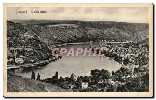 Cartes postales Boppard Totalansicht