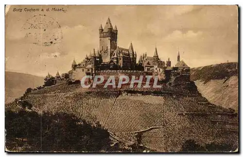 Cartes postales Burg Cochem a d Mosel