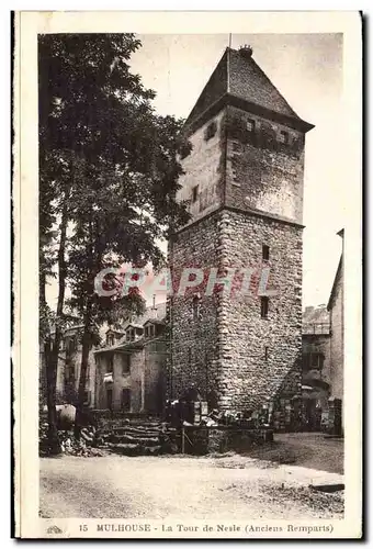 Mulhouse Ansichtskarte AK La tour de Nesle (anciens remparts)