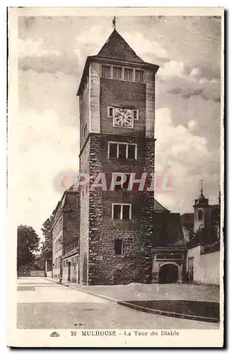 Mulhouse Cartes postales La tour du diable