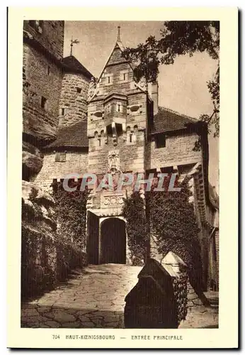 Haut Koenigsbourg Cartes postales Entree principale