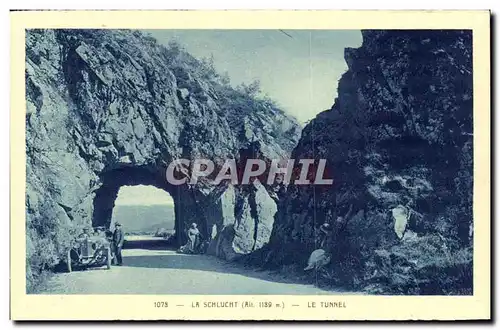 Cartes postales La Schlucht (1139m) Le tunnel