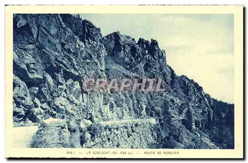 Cartes postales La Schlucht Route de Munster