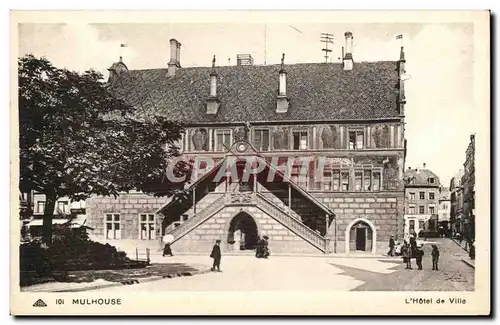 Mulhouse Cartes postales L'hotel de ville