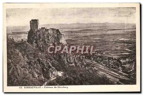 Ribeauville Cartes postales Chateau de Giesberg