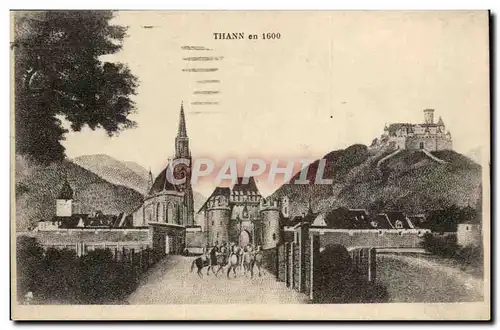 Cartes postales Thann en 1600