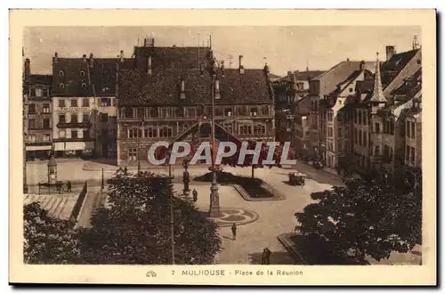 Mulhouse Cartes postales Place de la Reunion