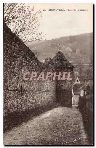 Ribeauville Cartes postales Tour de la sorciere