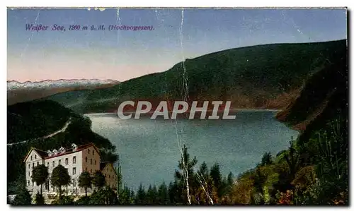 Weisser see Cartes postales