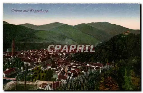 Thann Cartes postales Mit Engelsburg