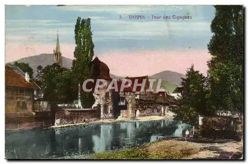 Thann Cartes postales Tour des cigognes