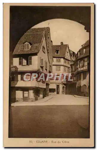 Colmar Ansichtskarte AK Rue du crane