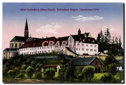 Cartes postales Abtel Oelenberg (Ober Elsaas) Sclachten August September 1914