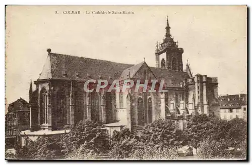 Colmar Cartes postales La cathedrale Saint martin