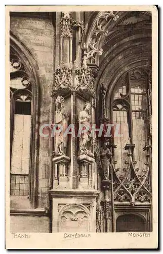 Thann Cartes postales Cathedrale