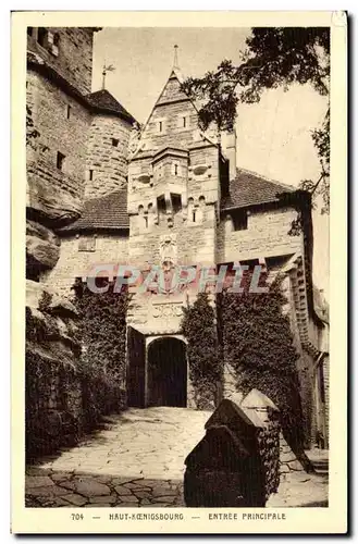 Haut koenigsbourg Cartes postales entree principal