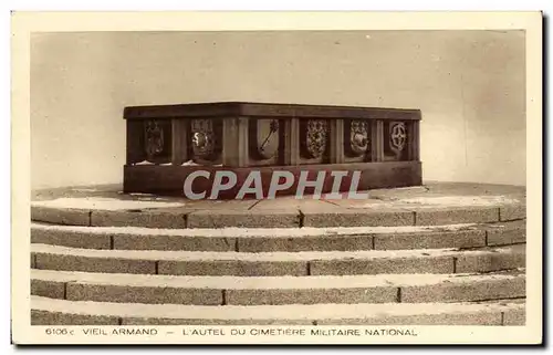 Viel Armand Cartes postales L&#39autel du cimetiere Militaire national