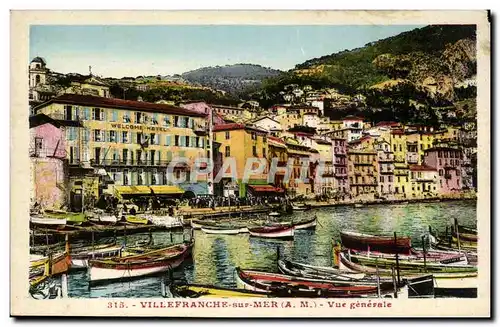 Villefranche Cartes postales Vue generale