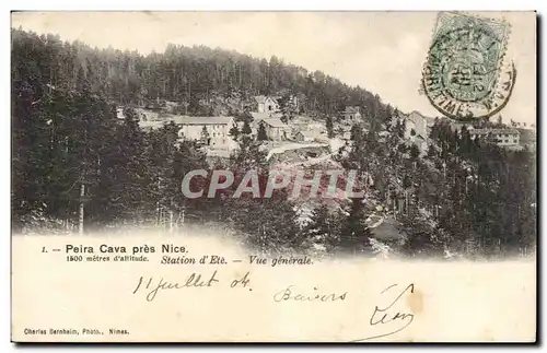 Peira CAva pres Nice Cartes postales Station d&#39ete Vue generale