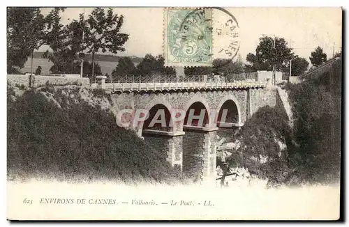 Environs de Cannes Cartes postales Vallauris Le pont