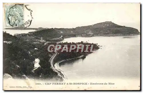 Environs de Nice - Cap Ferrat et St Hospice - Cartes postales