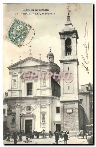 Nice - La Cathedrale - Cartes postales