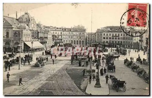 Nice - La Place Massena - Cartes postales