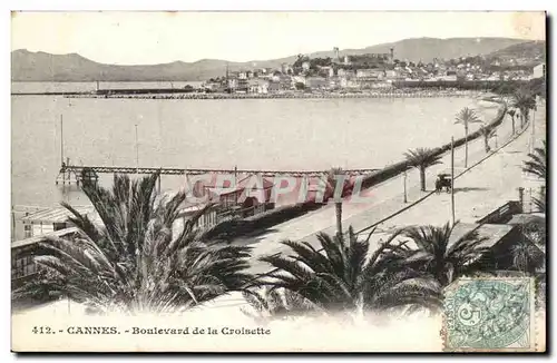 Cannes Cartes postales Boulevard de la Croisette