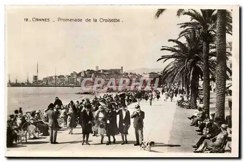 Cannes Cartes postales Promenade de la Croisette