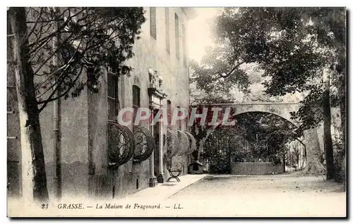 Grasse Cartes postales La maison de Fragonard