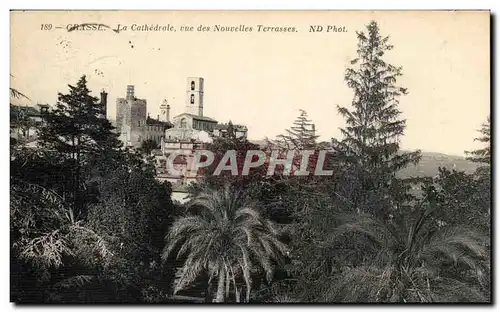 Grasse Ansichtskarte AK La cathedrale Vue des nouvelles terrasses