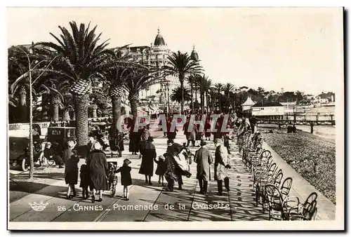 Cannes Cartes postales promenade de la cRoisette