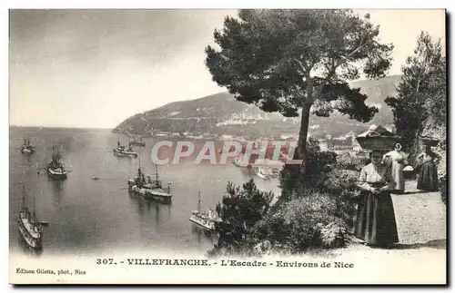 Villefranche sur Mer - L&#39Escadre - Environs de Nice - Cartes postales