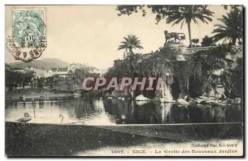 Nice - La Grotte des Nouveaux Jardins- Ansichtskarte AK