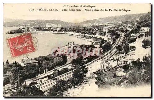 Beaulieu Cartes postales Vue generale Vue prise de la petite Afrique